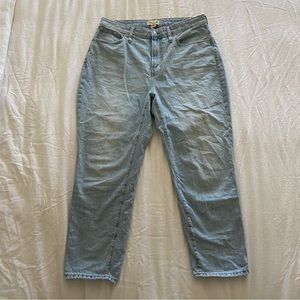 Madewell curvy perfect vintage jean 31 petite